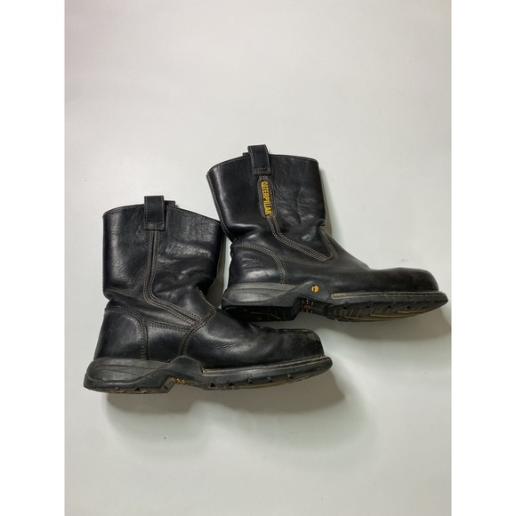 SAFETY‎ WORK BOOTS MOTORCYCLE RIDING CATERPILLAR STEAL TOE CATBOOTS Men\'s 10 M main image 7